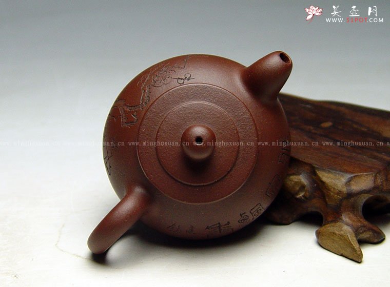 紫砂壶图片：全手工《圆珠壶》 - 美壶网