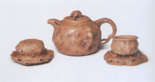 张伟军紫砂壶 供春套壶 老段泥