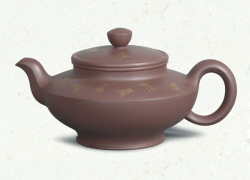 唐六琴紫砂壶 鸿韵壶 原矿紫泥