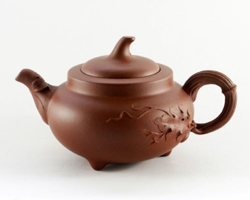 刘彬芬紫砂壶 北瓜壶 原矿清水泥