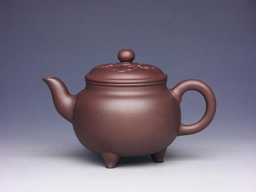 徐俊紫砂壶 大彬如意 原矿紫泥