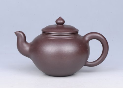 唐六琴紫砂壶 玉春壶 原矿紫泥