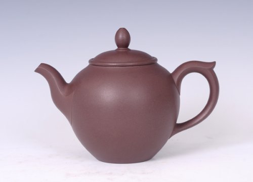 唐六琴紫砂壶 喜乐壶 原矿紫泥
