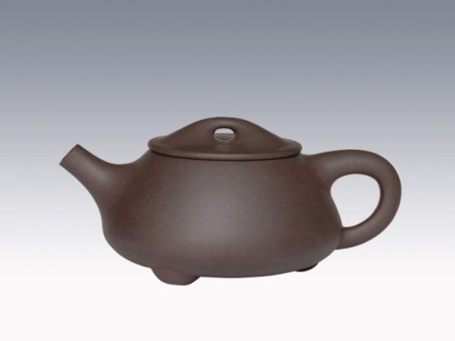 史志洪紫砂壶 石瓢 原矿紫泥