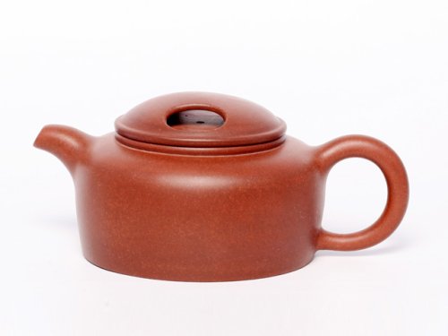 秦永强紫砂壶 牛盖莲子 原矿清水泥