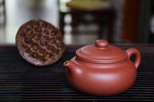 谈文俊紫砂壶 仿古壶 原矿清水泥