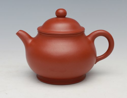 陈国伟紫砂壶 潘壶 原矿朱泥