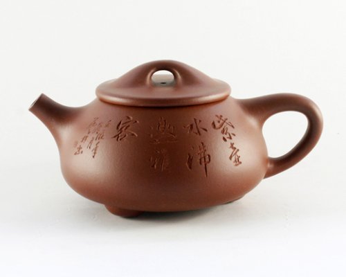 冯洁紫砂壶 景舟石瓢 原矿清水泥