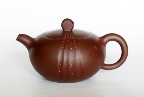 陈维紫砂壶 一帆风顺 原矿紫泥