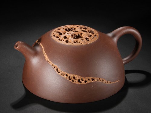 钱樟法紫砂壶 太湖之韵系列 原矿紫泥