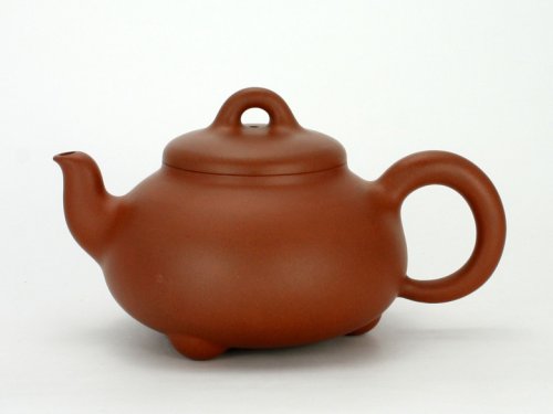 秦峻紫砂壶 高石瓢 原矿清水泥
