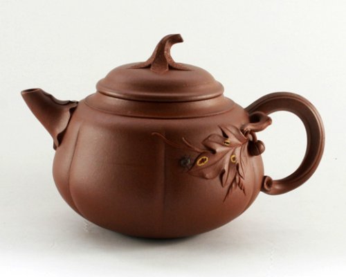 刘彬芬紫砂壶 田园风情 原矿清水泥
