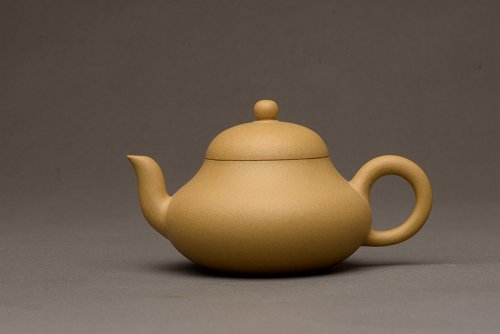 王微紫砂壶 王微全手新品 灵气可人 梨形 原矿段泥