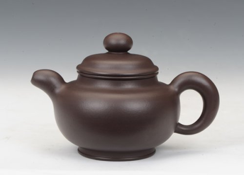 唐六琴紫砂壶 德尊壶 原矿紫泥