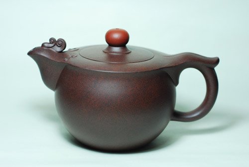 周军明紫砂壶 丹凤朝阳 原矿紫泥