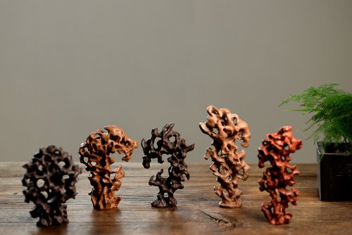 施奇华紫砂壶 施奇华全手文房假山~紫砂太湖石文房雅玩 