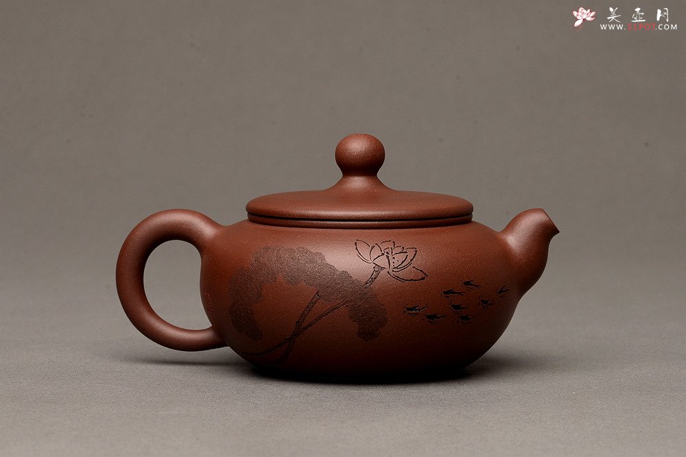 紫砂壶图片：和气致祥 精工实用 鸿运当头 - 美壶网