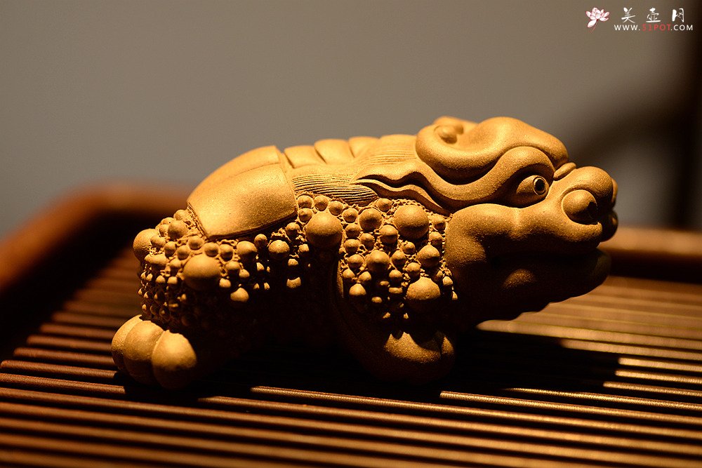 紫砂壶图片：优质段泥 做工精致 镇宅茶宠 - 美壶网