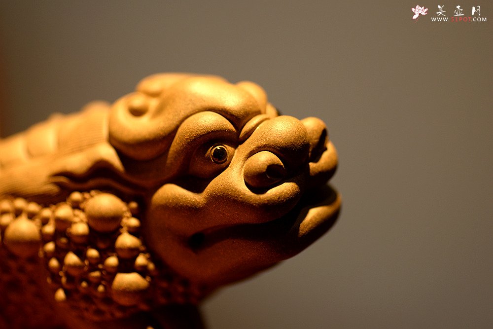 紫砂壶图片：优质段泥 做工精致 镇宅茶宠 - 美壶网