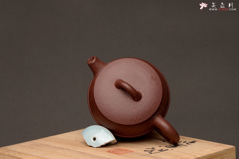 紫砂壶图片：美壶特惠 茶人最爱 实用小壶 仿清巨轮 紫泥调砂 - 美壶网