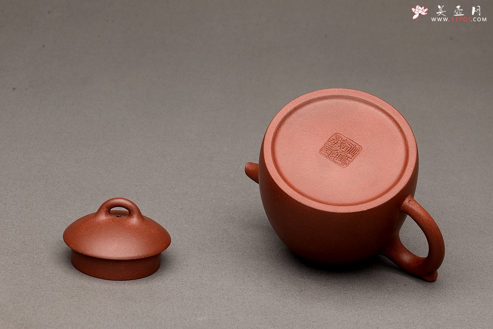 紫砂壶图片：美壶特惠 适茶实用器 仿清秦权 - 美壶网