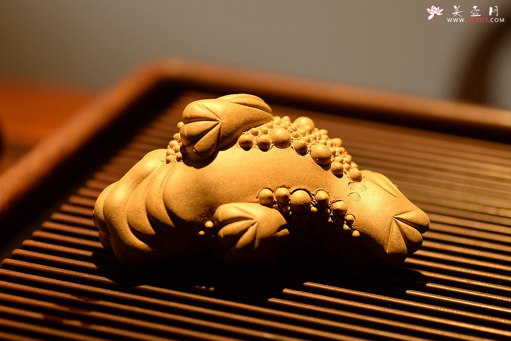 紫砂壶图片：优质段泥 做工精致 镇宅茶宠 - 美壶网