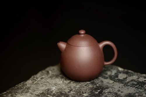 王微紫砂壶 娇小可人 老紫泥 传统经典  全手小文旦 原矿紫泥