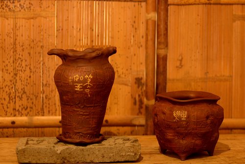 刘世涛紫砂壶 全手文房雅玩之鼎 造型古拙  原矿紫泥