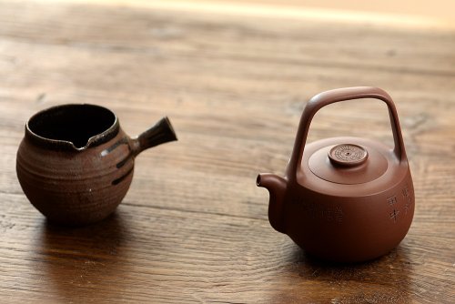 钱建荷紫砂壶 钱建荷全手新作 福乐提梁 做工精致 国助袁德波装饰 原矿底槽清