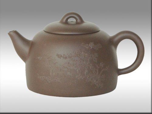 夏颖紫砂壶 秦权壶 原矿紫泥