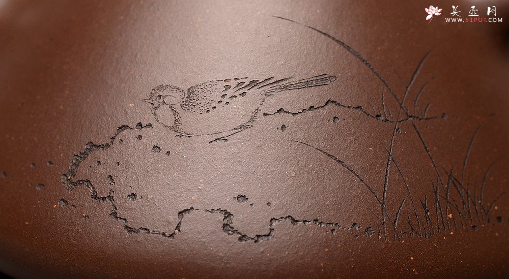 紫砂壶图片：周路健乙未冬全手精品力作 摹李寒勇子冶石瓢 耐品劲道 国师和石装饰 - 美壶网