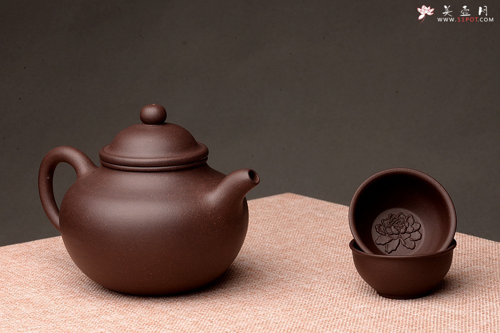 紫砂壶图片：美壶特惠 老味经典 大亨掇球 实用大品 - 美壶网