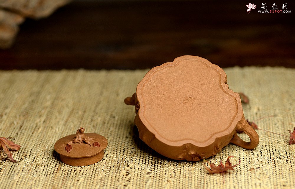 紫砂壶图片：学院派风格~ 郑志贤全手作品 知秋 古朴之味 - 美壶网