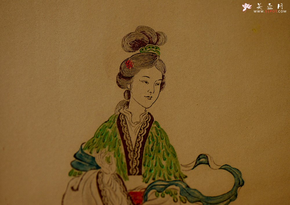 紫砂壶图片：谭华斌精心装饰  壁画 送礼自珍佳作 - 美壶网