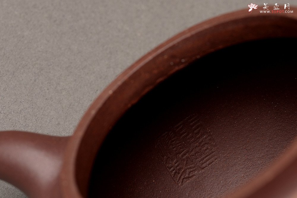 紫砂壶图片：张智耀新作 饱满敦厚 全手圆乐 张听刚装饰 - 美壶网