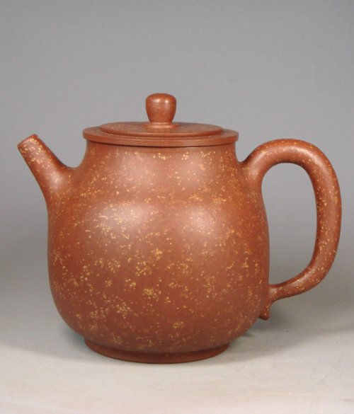 彭耀年紫砂壶 金砂朴梨 原矿降坡泥