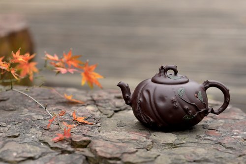 孙伟强紫砂壶 灵秀俊美 自然清趣 玉露 典雅大气 原创作品孙伟强张新亚合作 原矿紫泥