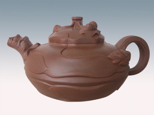 眭龙俊紫砂壶 风卷葵 原矿紫泥