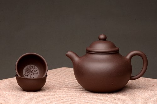 泓渝山房紫砂壶 美壶特惠 老味经典 大亨掇球 实用大品 原矿紫泥