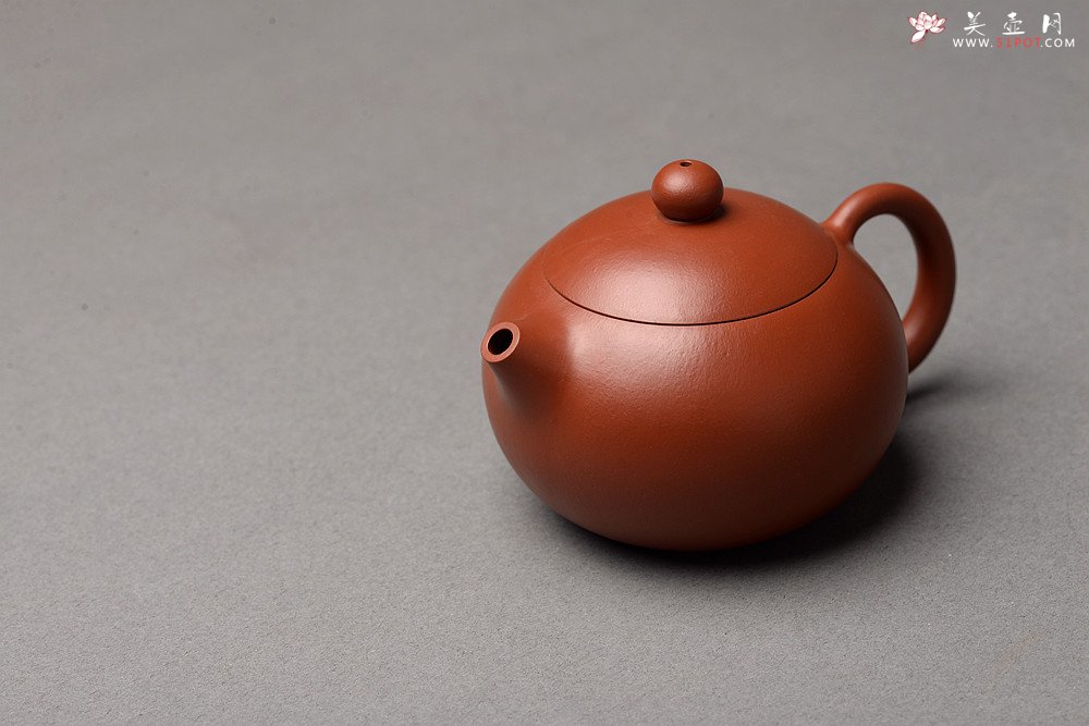 紫砂壶图片：优质朱泥 做工精致 西施 喜人 经典传统 - 美壶网