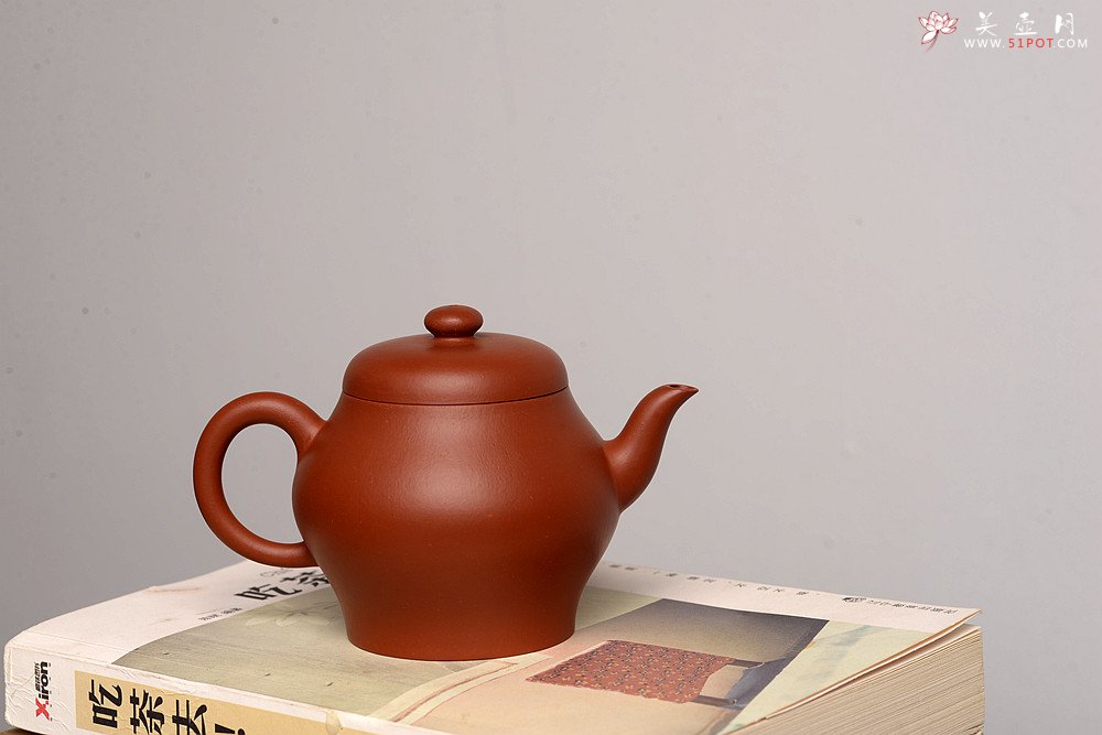 紫砂壶图片：摹古之作 杀茶利器 优质朱泥 线条优美 高亭 做工精致 - 美壶网