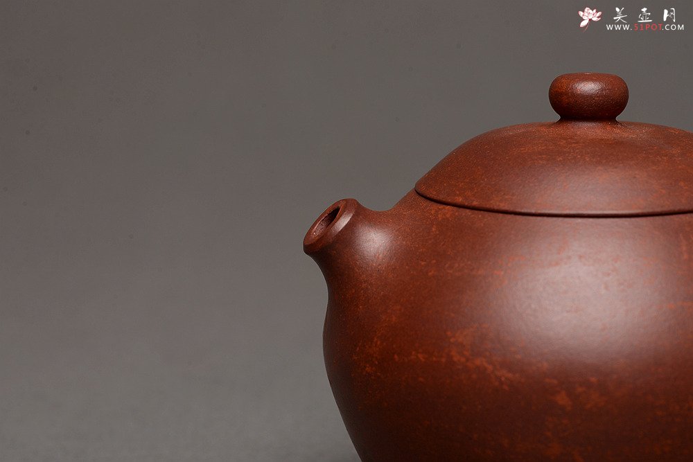 紫砂壶图片：饱满圆润 古朴可爱 全手龙蛋 实用佳品！ - 美壶网