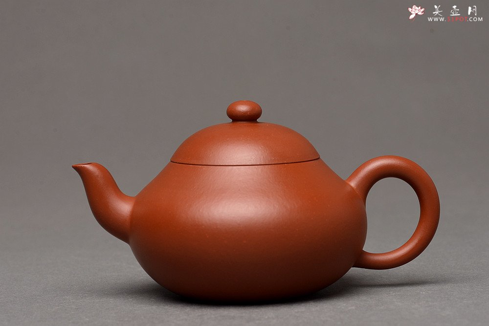 紫砂壶图片：经典传统 优质朱泥梨形 极易泡养朱泥 器形端庄  - 美壶网