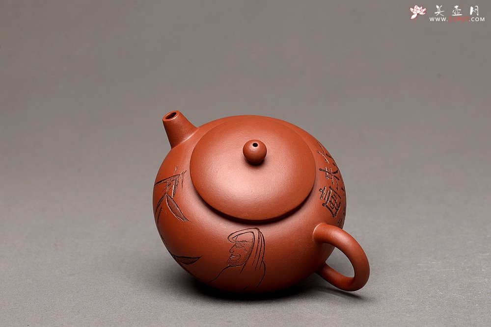 紫砂壶图片：美壶特惠 优质红皮龙 古朴有趣 实用耐品  元婴 杀茶利器 - 美壶网