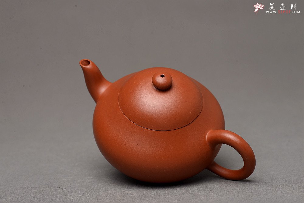 紫砂壶图片：经典传统 优质朱泥梨形 极易泡养朱泥 器形端庄  - 美壶网