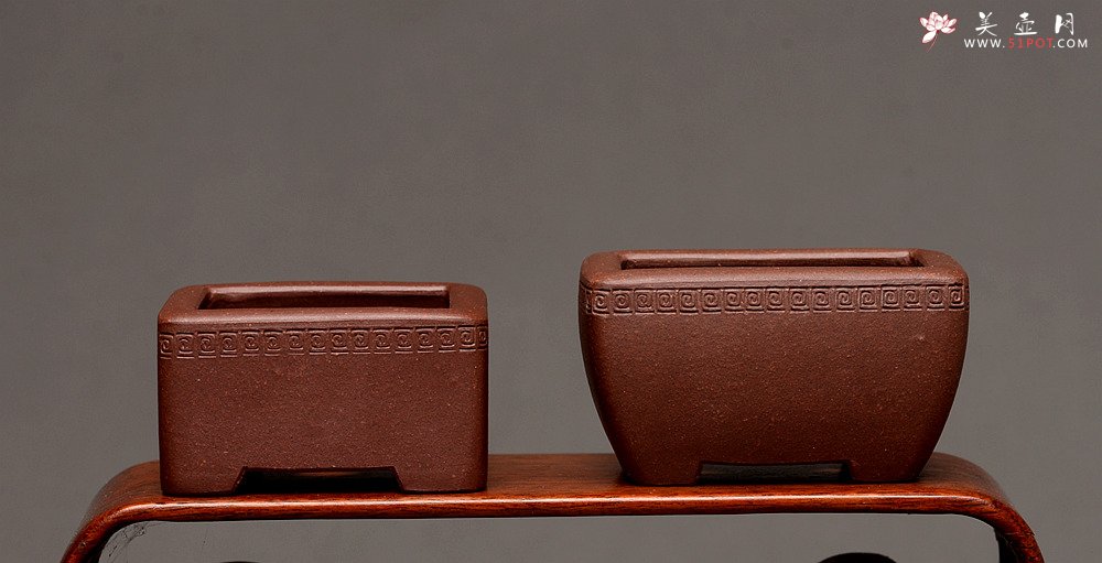 紫砂壶图片：张秋平全手微型花盆 美壶网回馈之作 气度更加漂亮 - 美壶网