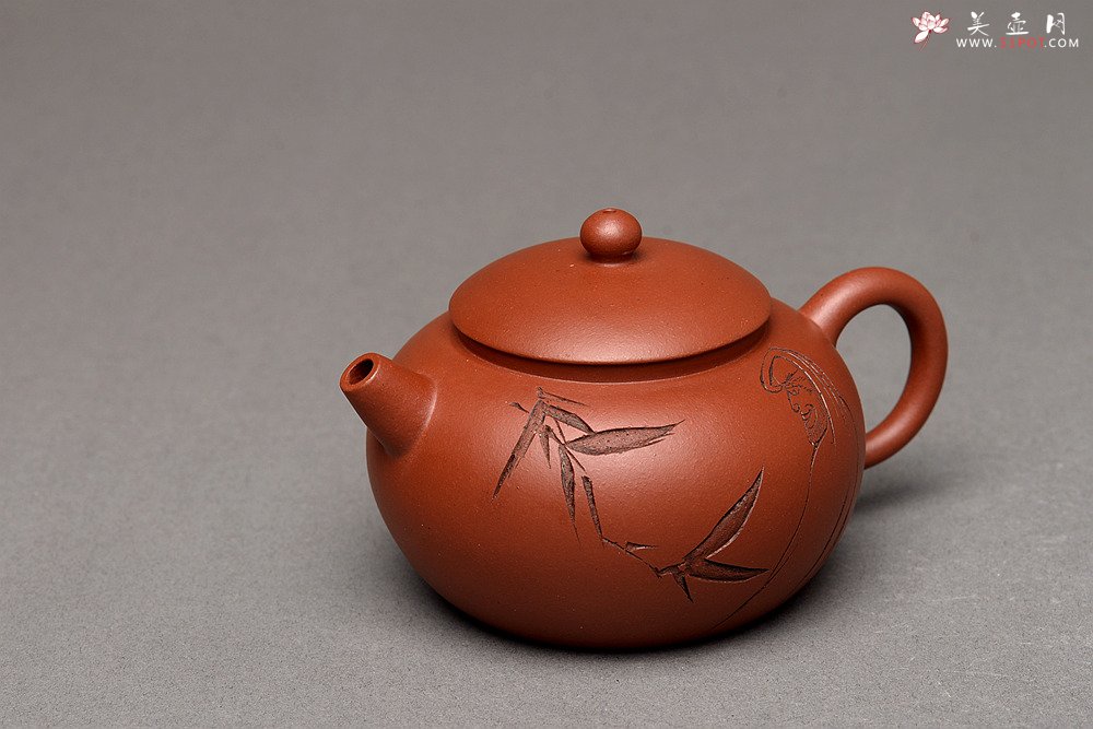 紫砂壶图片：美壶特惠 优质红皮龙 古朴有趣 实用耐品  元婴 杀茶利器 - 美壶网