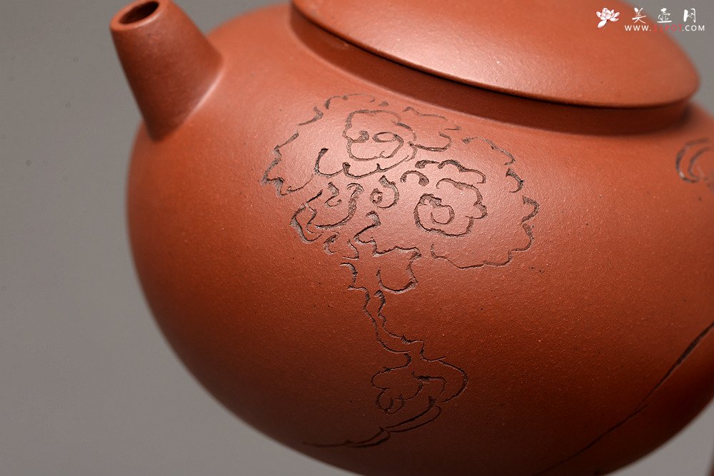 紫砂壶图片：美壶特惠 优质红皮龙 古朴有趣 实用耐品  元婴 杀茶利器 - 美壶网