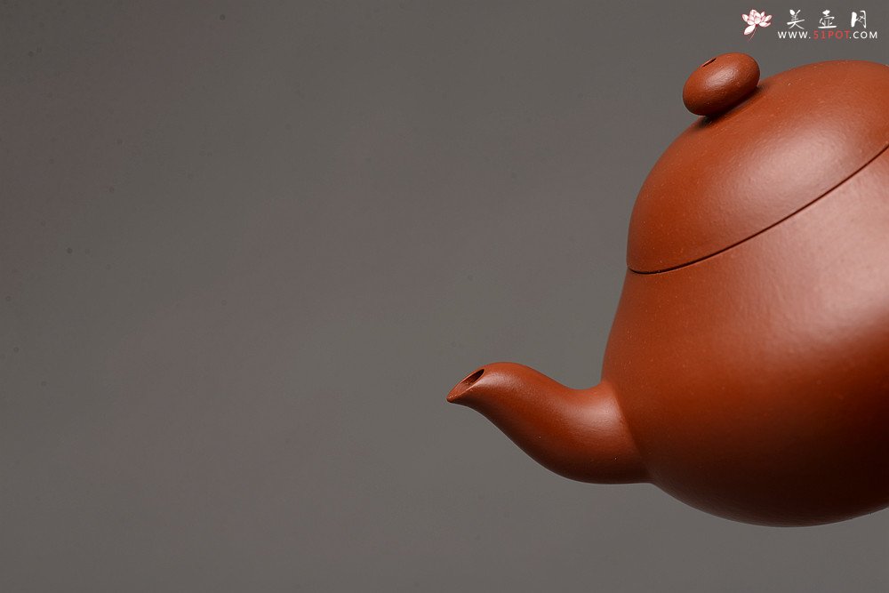 紫砂壶图片：经典传统 优质朱泥梨形 极易泡养朱泥 器形端庄  - 美壶网