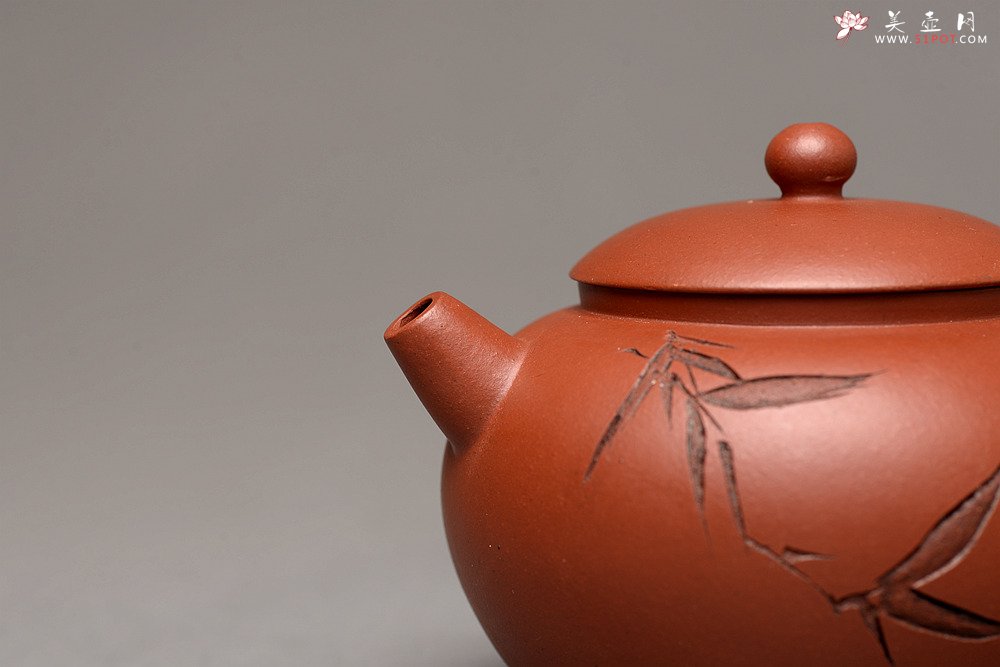 紫砂壶图片：美壶特惠 优质红皮龙 古朴有趣 实用耐品  元婴 杀茶利器 - 美壶网